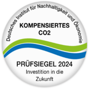 Siegel für Kompensiertes CO2 2024