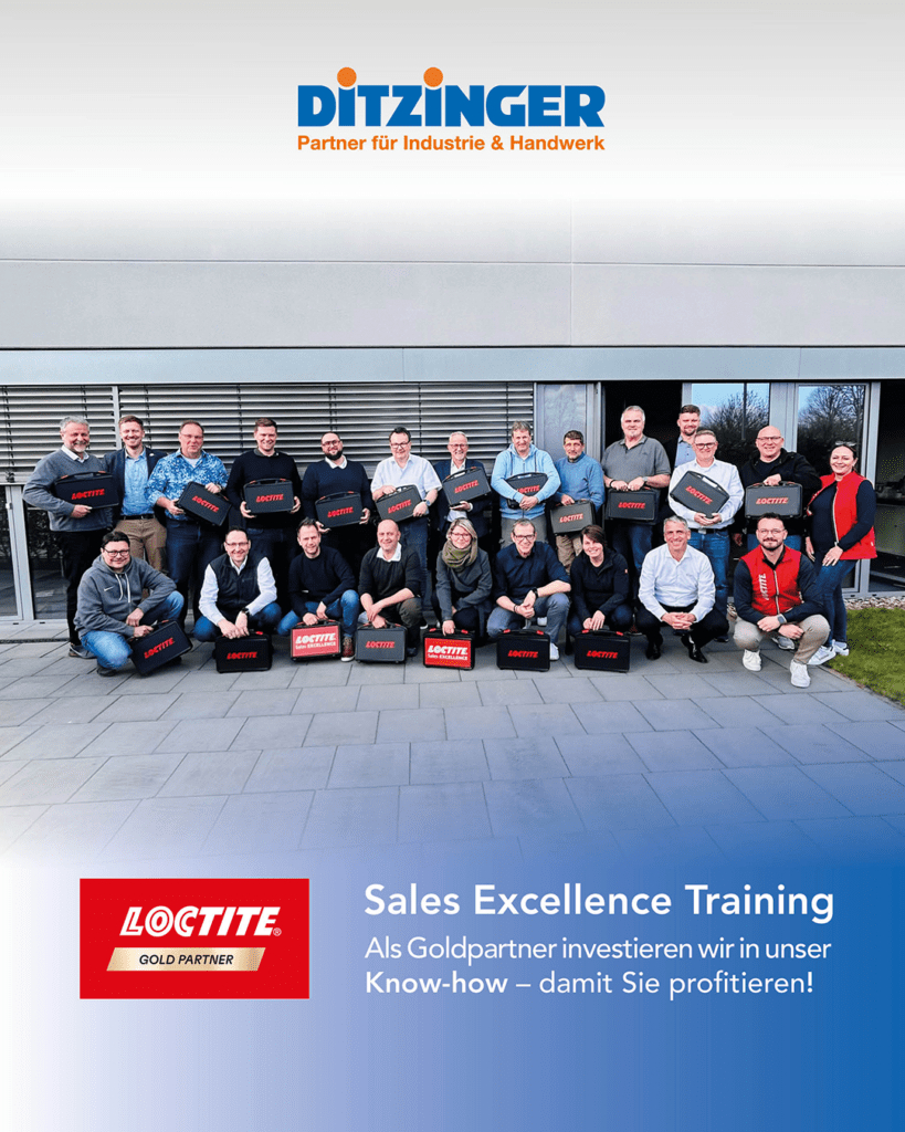  Wir sind offizieller Goldpartner von LOCTITE!